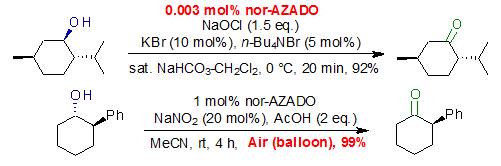 用于醇类氧化的超高活性有机催化剂nor-AZADO